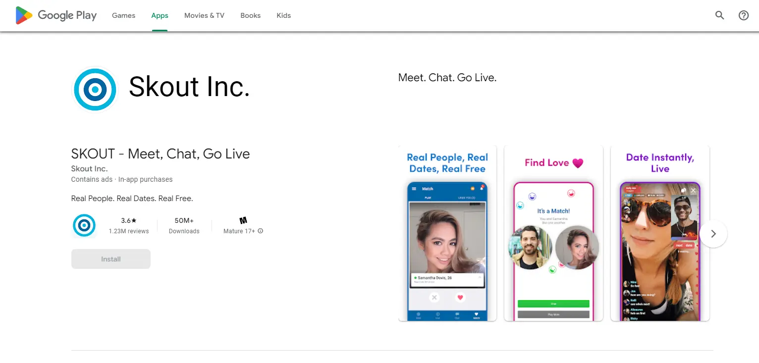 Skout Social App